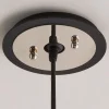 Smoked Glass Drop Pendant - Small
