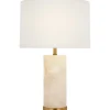 Snowpack Cordless LED Table Lamp - Alabaster