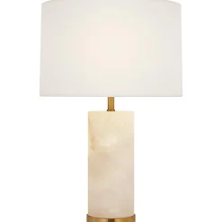 Snowpack Cordless LED Table Lamp - Alabaster