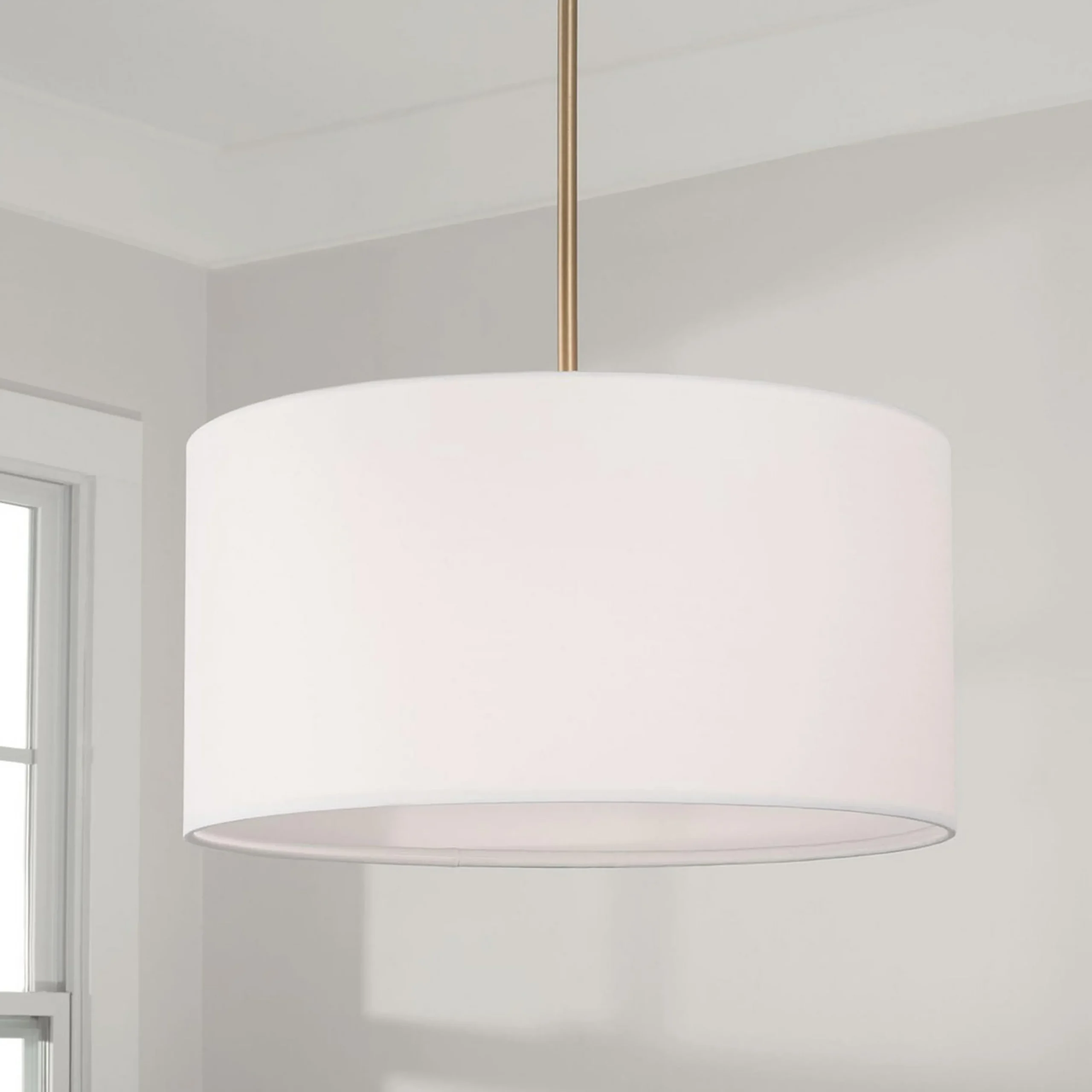 Soft Allure Drum Pendant