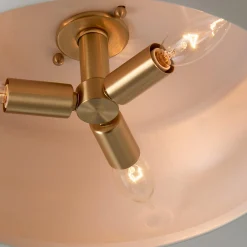 Soft Ceramic Ceiling Light - 3 Light