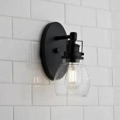 Soft Seeded Bath Sconce