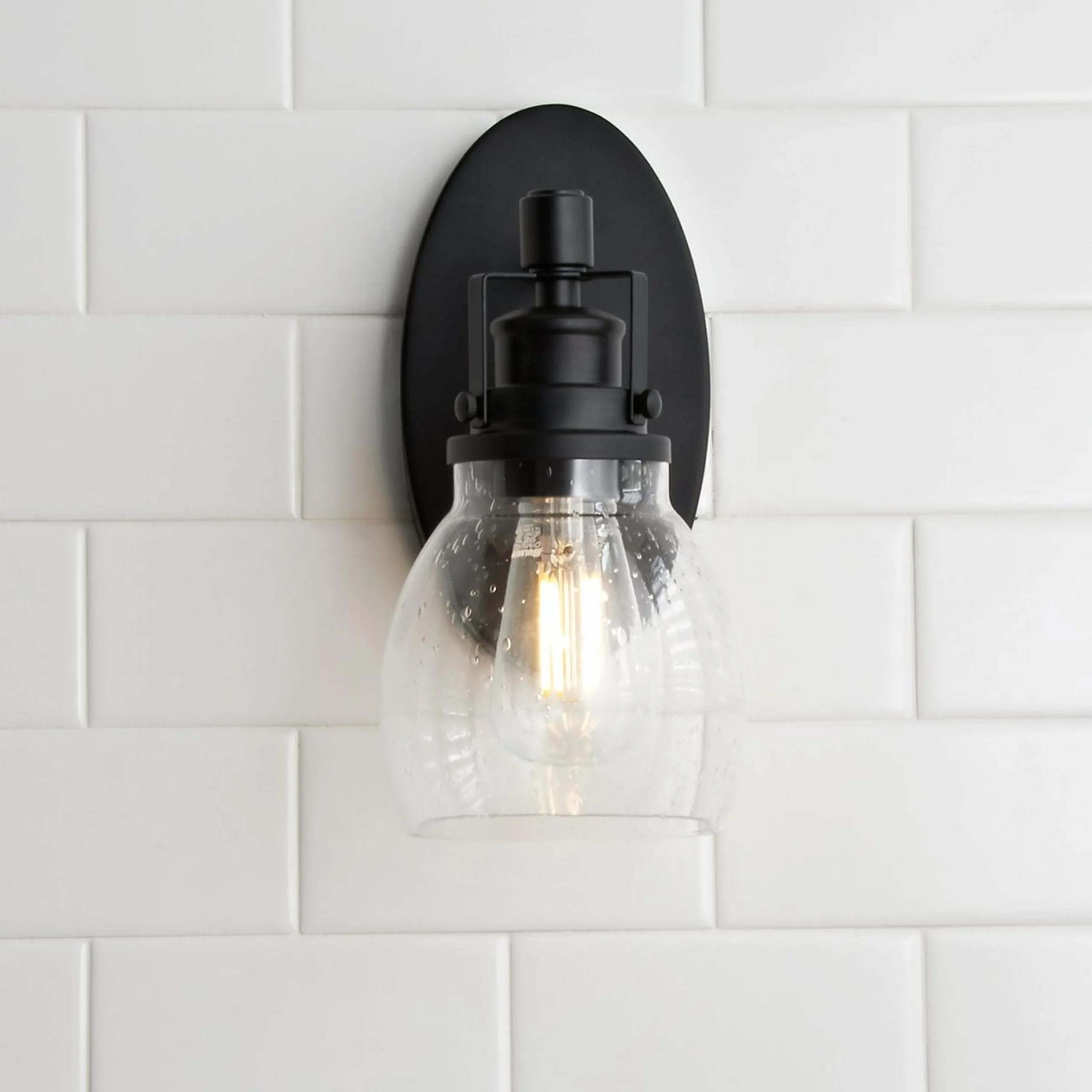 Soft Seeded Bath Sconce