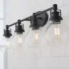 Soft Seeded Vanity Light - 4 Light
