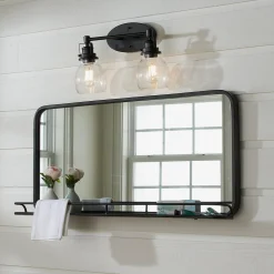 Soft Seeded Vanity Light - 2 Light