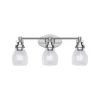 Soft Seeded Vanity Light - 3 Light