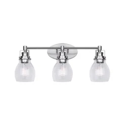 Soft Seeded Vanity Light - 3 Light