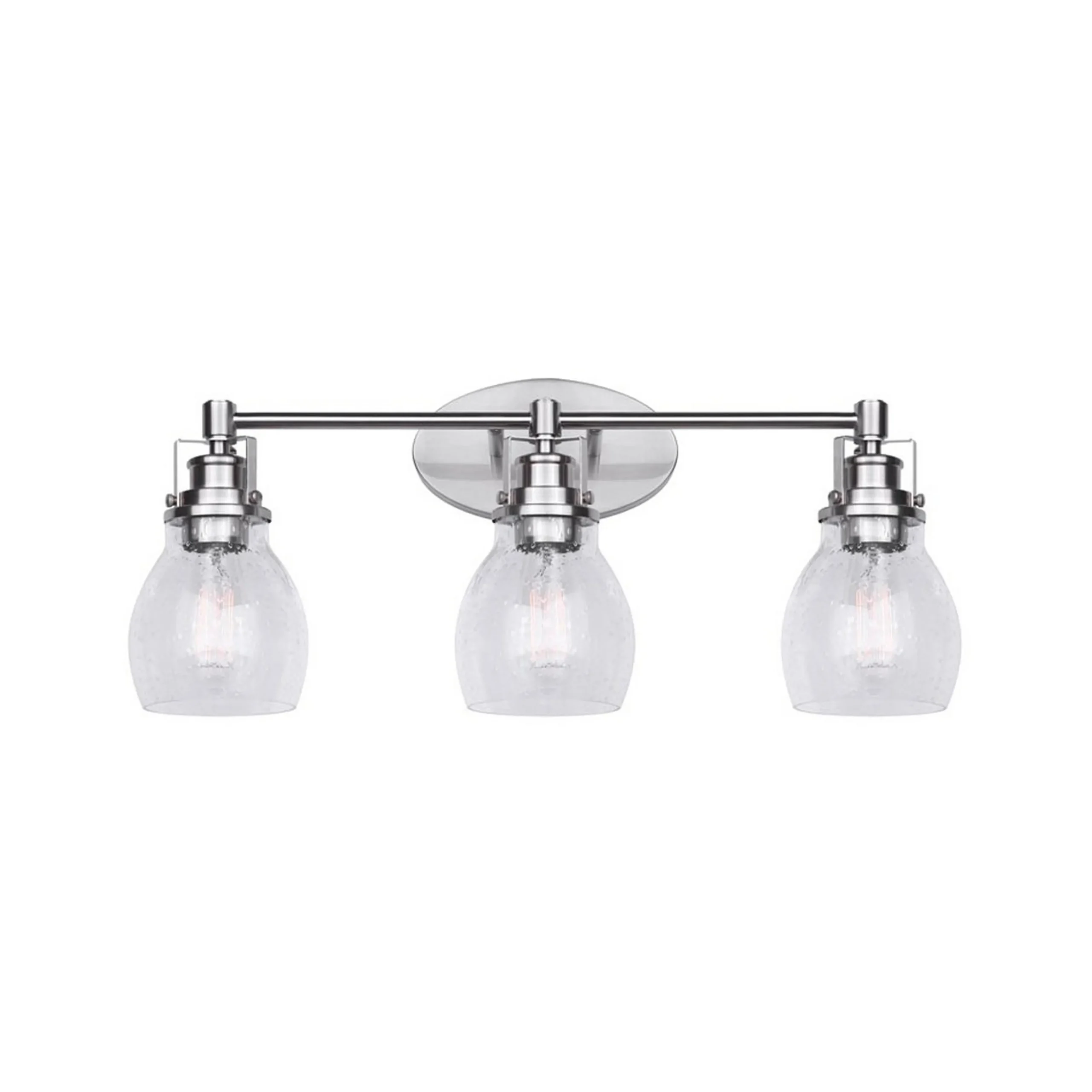 Soft Seeded Vanity Light - 3 Light