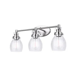 Soft Seeded Vanity Light - 3 Light