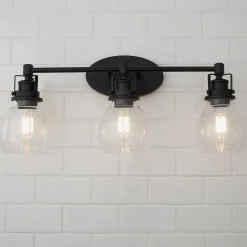 Soft Seeded Vanity Light - 3 Light