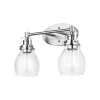 Soft Seeded Vanity Light - 2 Light