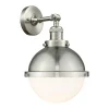 Solstice Bath Sconce - White Glass