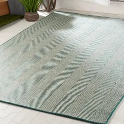 Sophisticated Chevron Indoor / Outdoor Rug