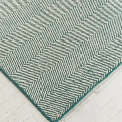 Sophisticated Chevron Indoor / Outdoor Rug