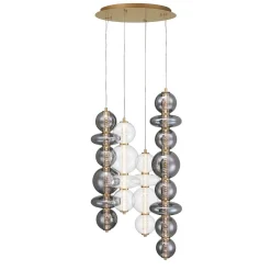 Spectrogram LED Chandelier - 4 Light