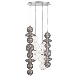 Spectrogram LED Chandelier - 4 Light