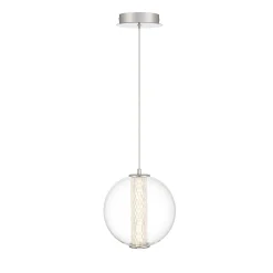 Spectrogram LED Pendant - Clear