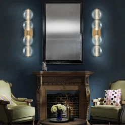 Spectrogram LED Vanity Light - 4 Light