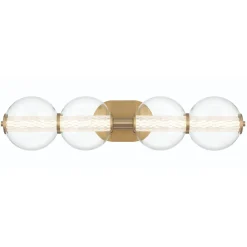 Spectrogram LED Vanity Light - 4 Light