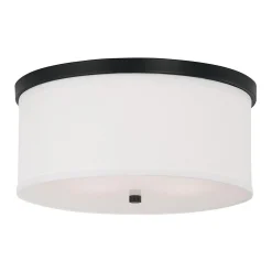 Springfield Linen Shade Ceiling Light