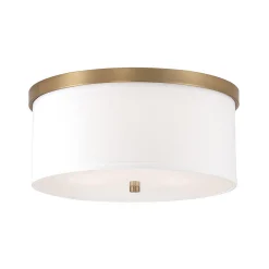 Springfield Linen Shade Ceiling Light