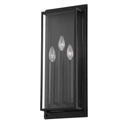 Squarish Outdoor Sconce - 3 Light