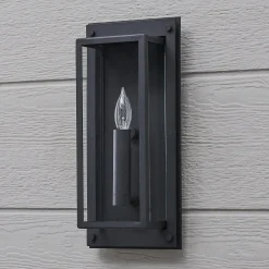 Squarish Outdoor Sconce - 1 Light