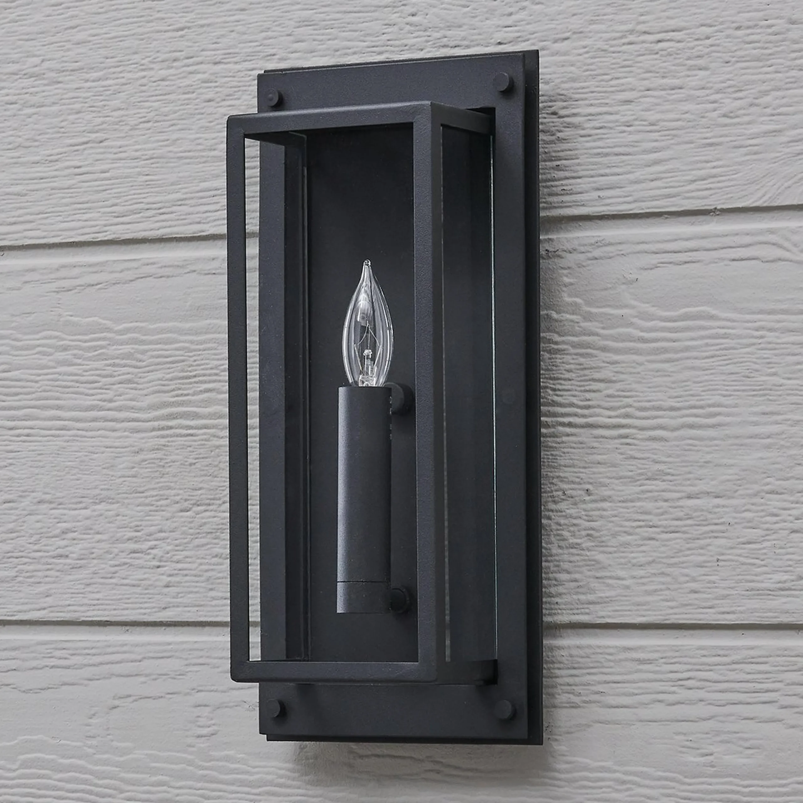 Squarish Outdoor Sconce - 1 Light