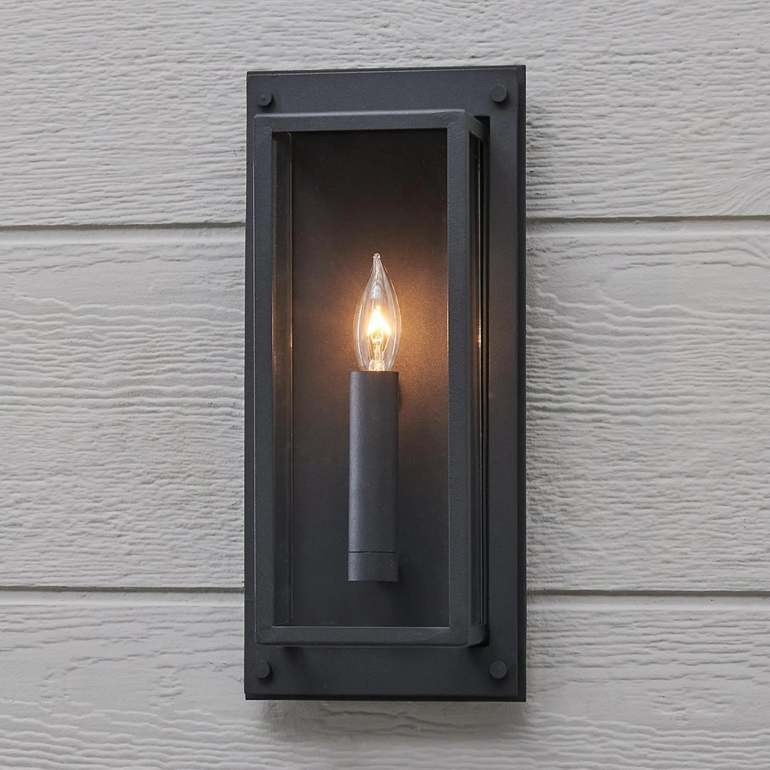Squarish Outdoor Sconce - 1 Light