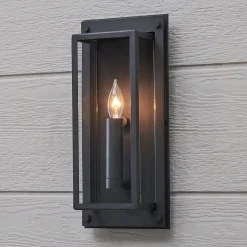Squarish Outdoor Sconce - 1 Light