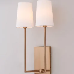 Stark Minimalist Sconce - 2 Light