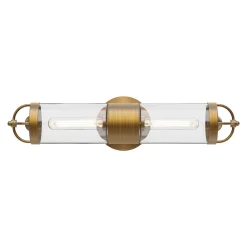 Strasbourg Clear Glass Vanity Light