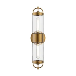 Strasbourg Clear Glass Vanity Light