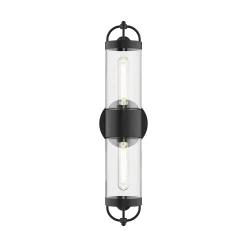 Strasbourg Clear Glass Vanity Light