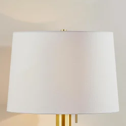 Swirling Burl Table Lamp