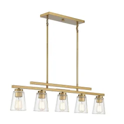 T Bar Taper Island Chandelier