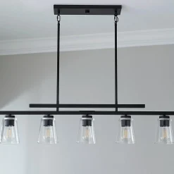 T Bar Taper Island Chandelier
