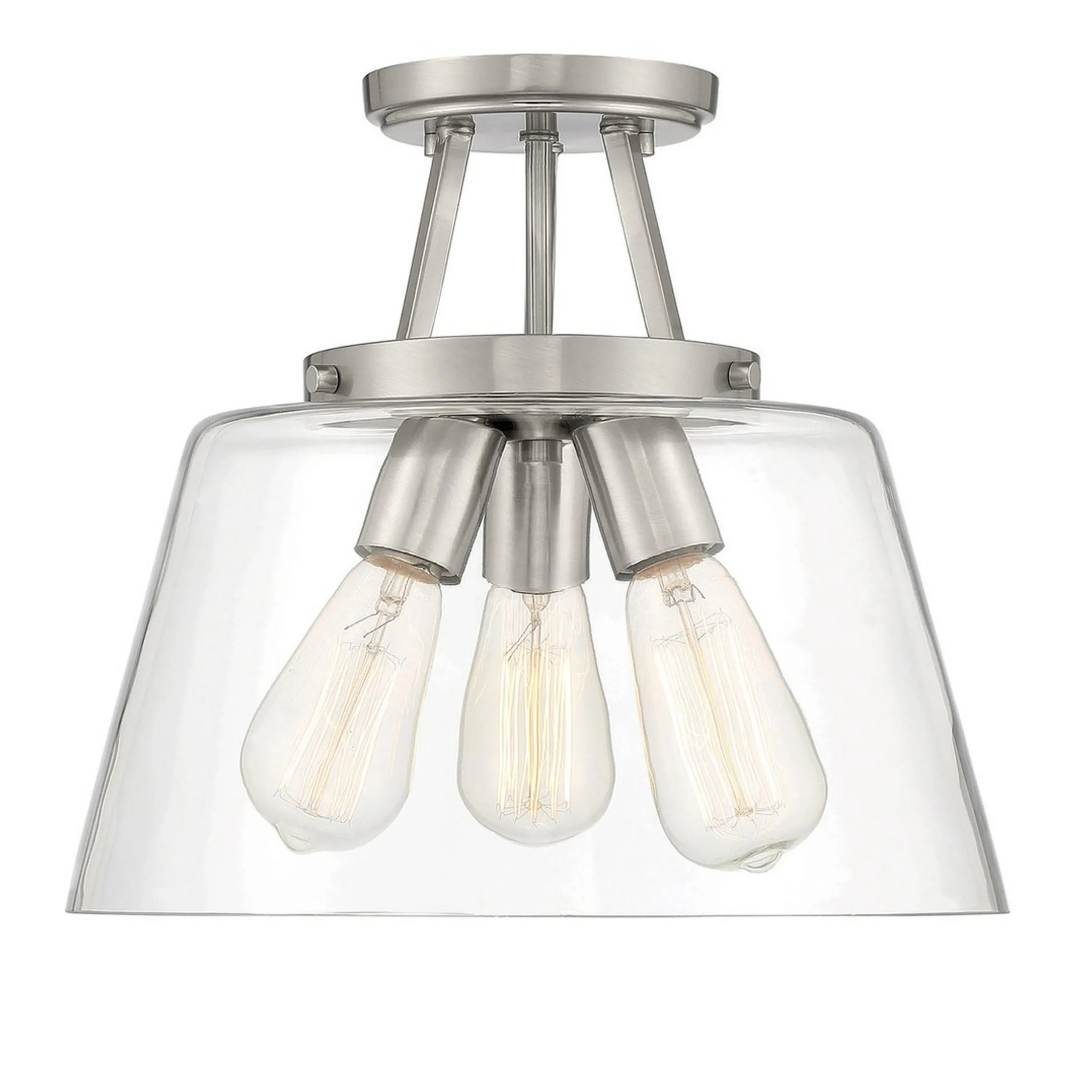T Bar Taper Semi-Flush Ceiling Light