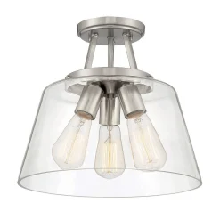 T Bar Taper Semi-Flush Ceiling Light