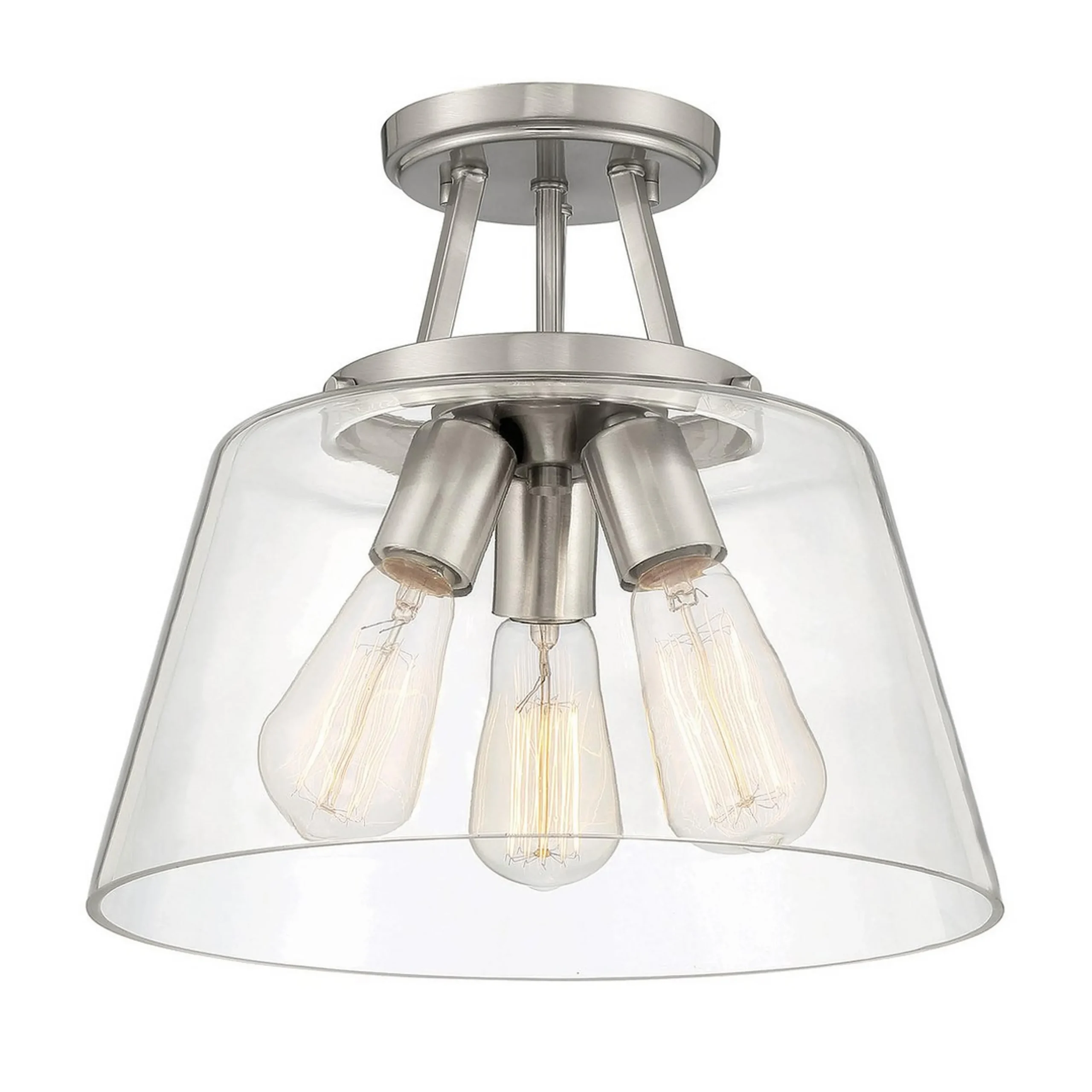 T Bar Taper Semi-Flush Ceiling Light