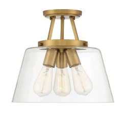 T Bar Taper Semi-Flush Ceiling Light