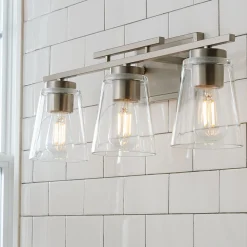 T Bar Taper Vanity Light - 3 Light
