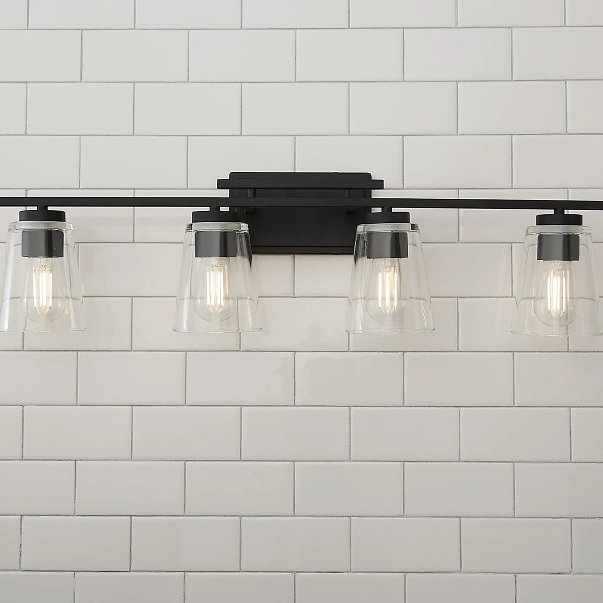 T Bar Taper Vanity Light - 4 Light
