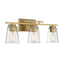 T Bar Taper Vanity Light - 3 Light