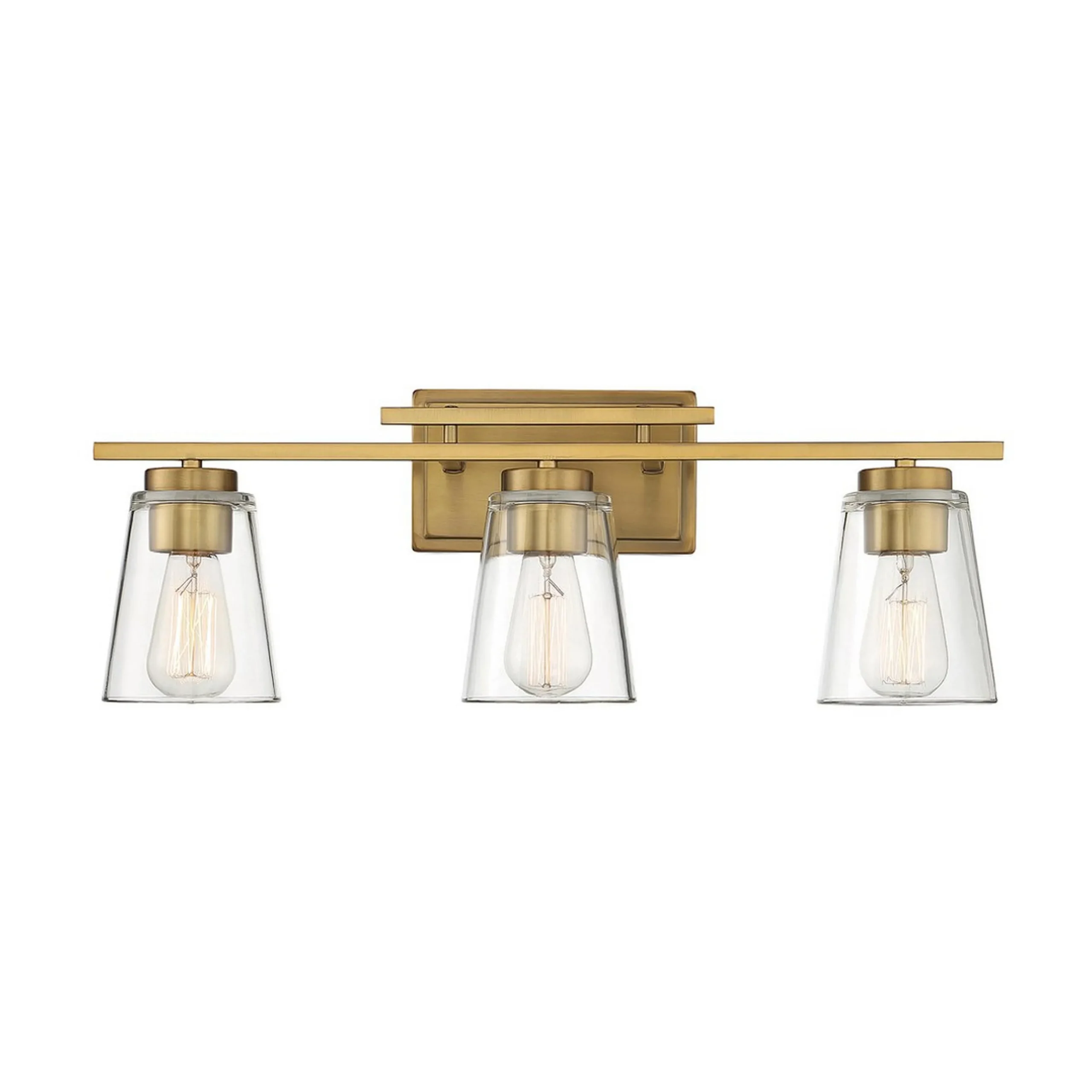 T Bar Taper Vanity Light - 3 Light