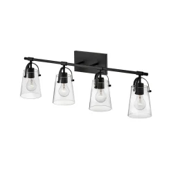 Tapered Strap Vanity Light - 4 Light
