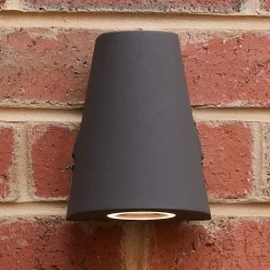 Tapered Top Outdoor Wall Sconce