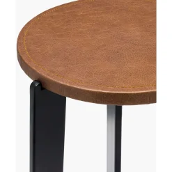 Thiago End Table - Leather