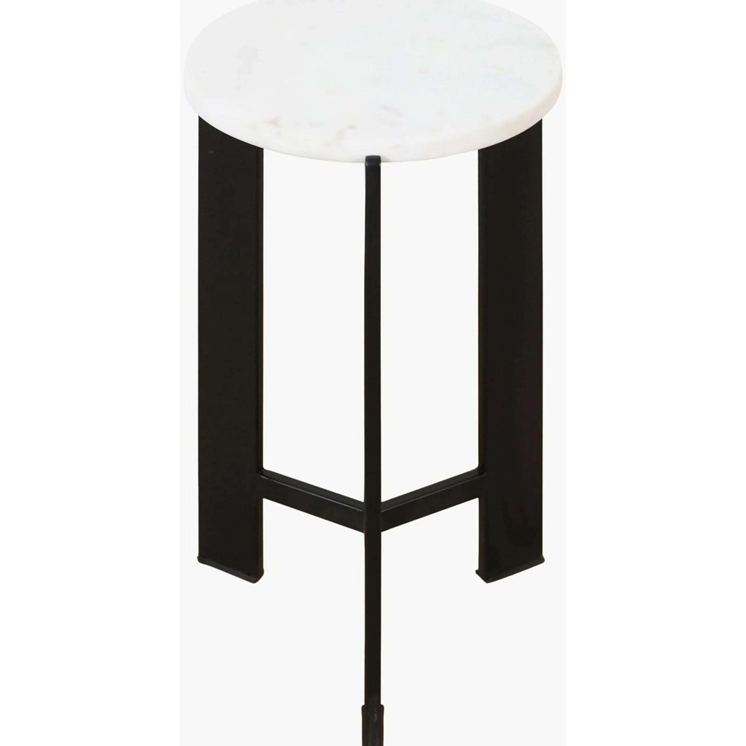 Thiago End Table - Marble