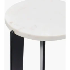 Thiago End Table - Marble